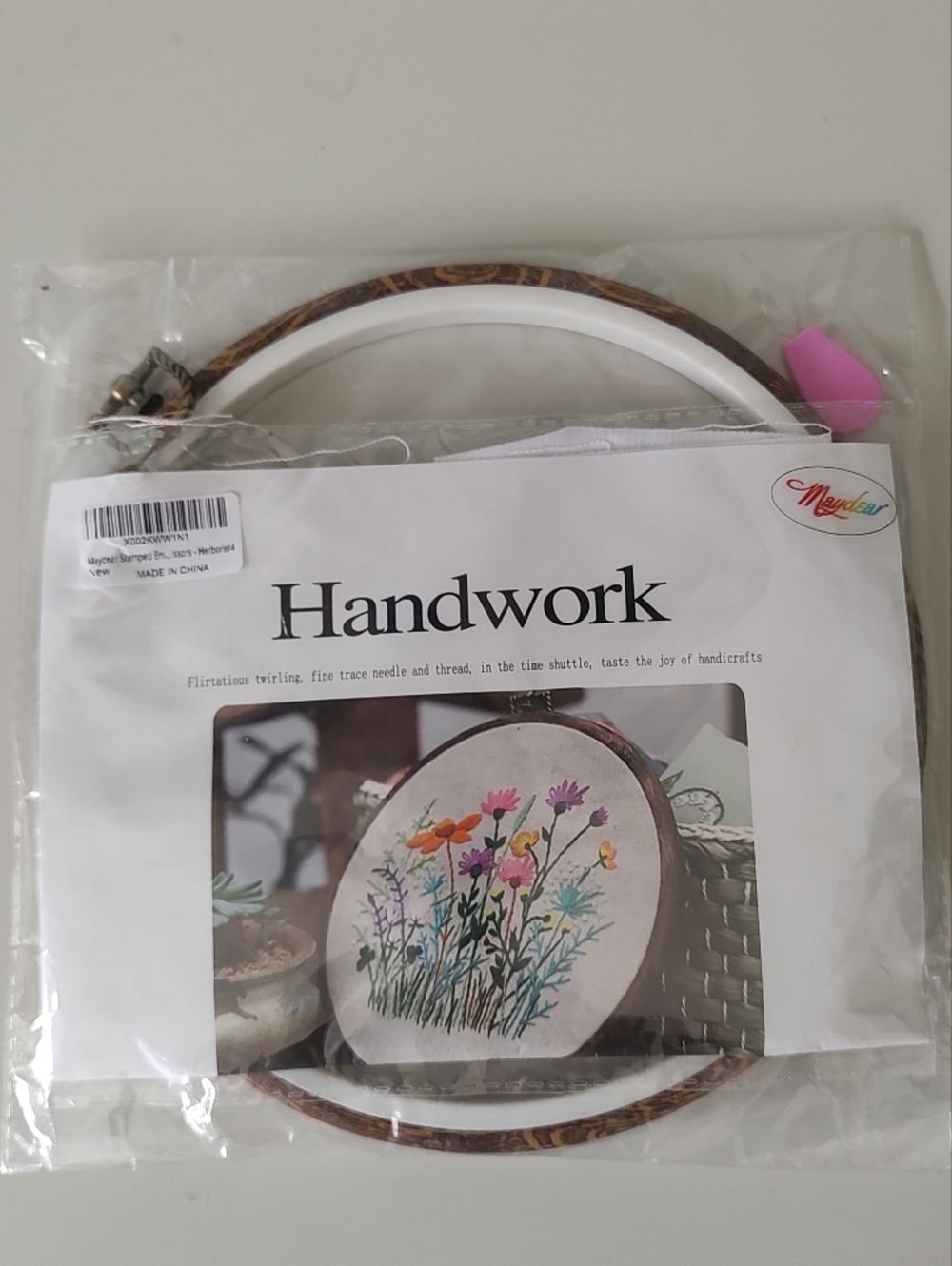 Maydear Floral Flower Embroidery Kit MWT